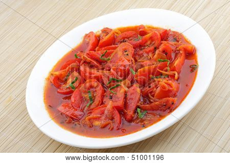 Spicy tomato roast