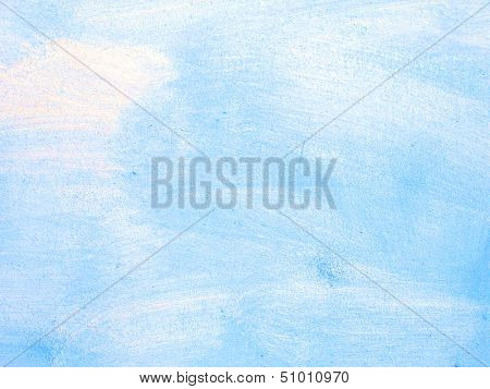 Old scratched blue wall texture (background surface)