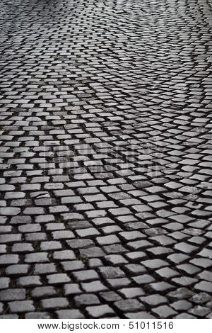 Street With Cobblestone