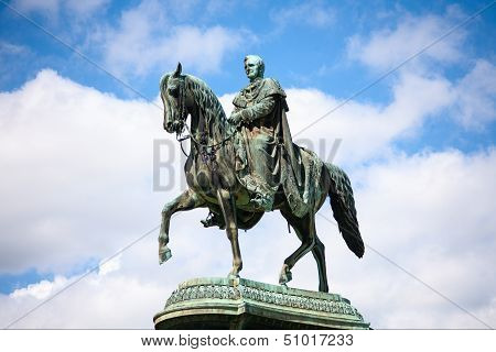 Statue Of King Johann (john), Dresden, Germany