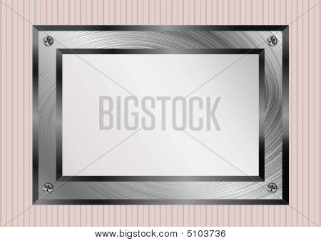 Háttér, fém keret