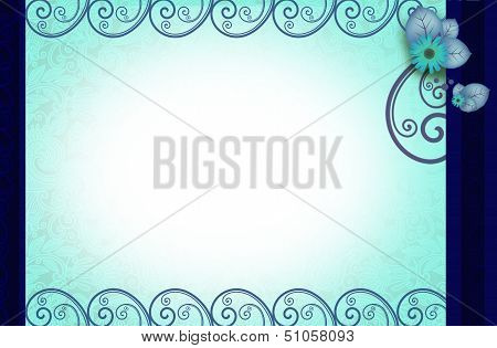 blue template