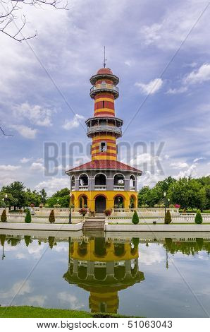 Ho Withun Thasana, Or Sages' Lookout On The Bang Pa-in Palace Complex.
