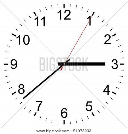 Clock vector icon