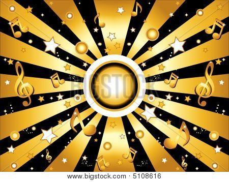 Musica di sottofondo di note