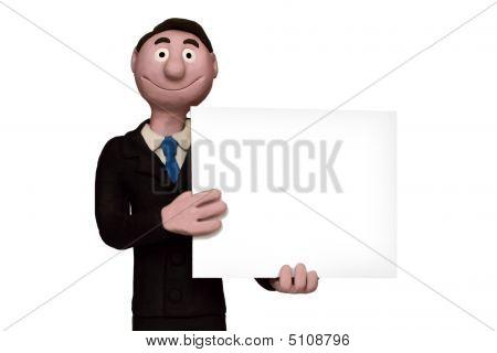 商人持有标志