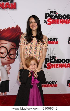 LOS ANGELES - MAR 5:  Shanelle Workman, daughter at the 