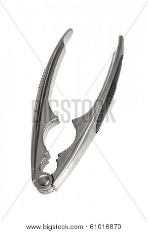 Nut cracker on white background