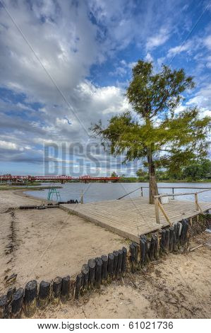 Bridge Over Gualeguaychu River, Argentina.