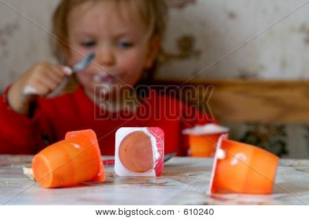 Mangiare Yogurt