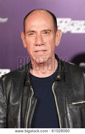 LOS ANGELES - MAR 6: Miguel Ferrer at the premiere of DreamWorks Pictures' 'Need For Speed' at TCL Chinese Theater on March 6, 2014 in Los Angeles, California