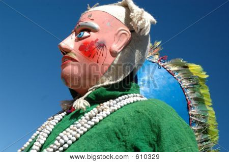 Inheemse masker Dancer