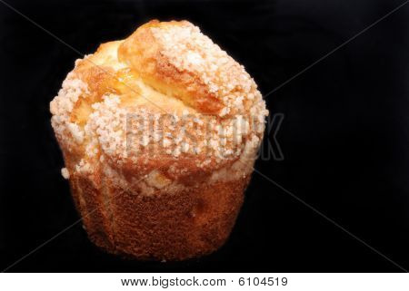 Muffin med kopi plads