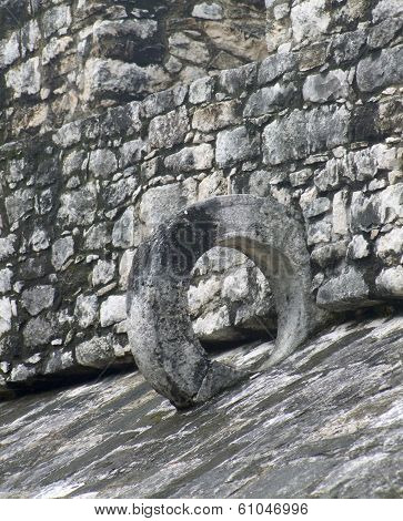 Stone Ring In Chichen Itza