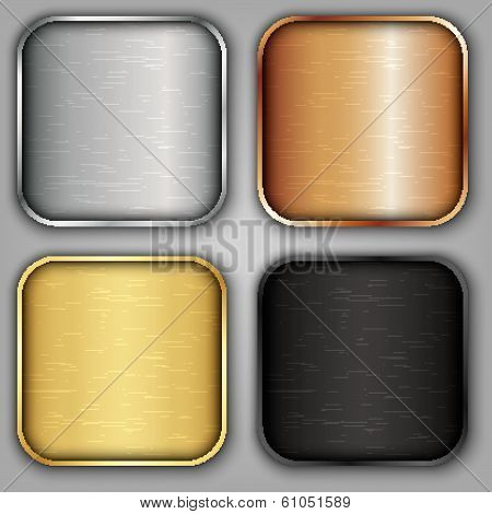 App Icons Set, App Icons Vector Illustration