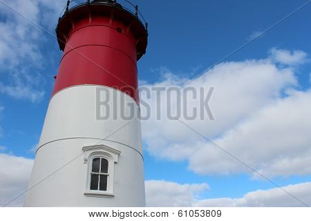light house in horizontal