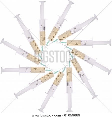 Syringe With Medicine