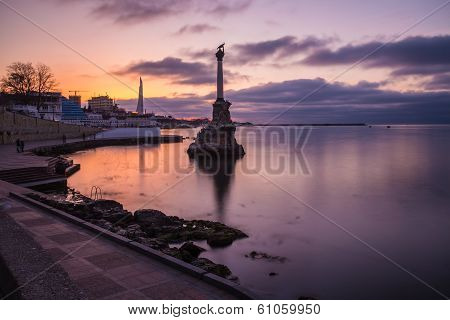 Monument to the Scuttled Warships in Sevastopol
