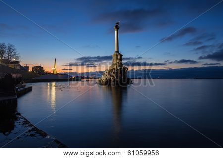 Monument to the Scuttled Warships in Sevastopol