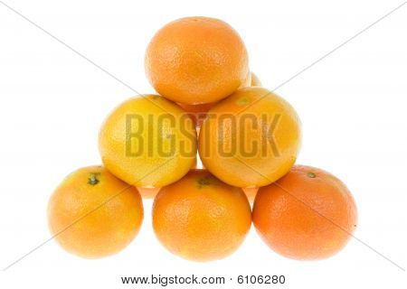 Pyramid Of Tangerines.
