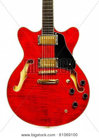 Semi-Hollow Guitar
