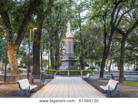 Independence Park In Tucuman, Argentina.