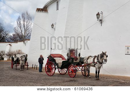 Old Fiacre Near Bullring Ronda