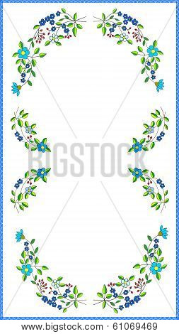 multicolor tablecloth