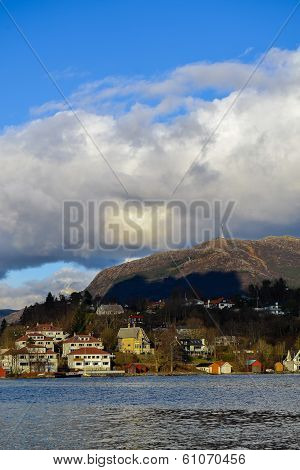 Fjord and Mountain