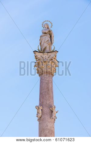 Saint Anne Column In Innsbruck, Austria.