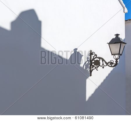 Altea old village in white whitewashed typical Mediterranean at Alicante Spain