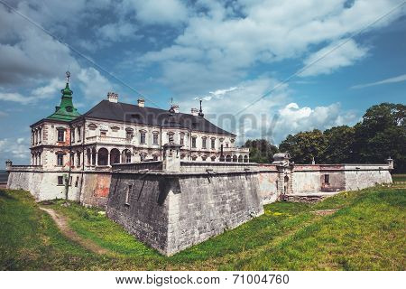 Old Pidhirtsi Castle, Village Podgortsy, Renaissance Palace, Ukraine