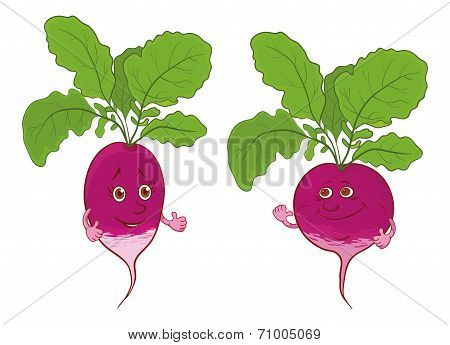 Character radish