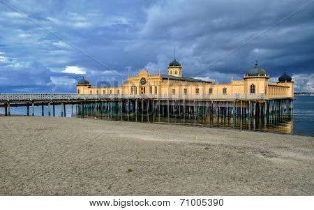 The old public bath in Varberg