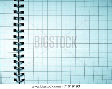 Blank Notebook Page