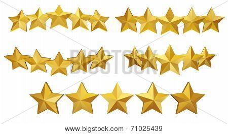 5 Gold Stars