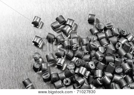 Silver Metallic Polymer