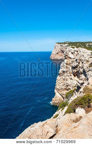 Landscape Of Coast Of Sardinia