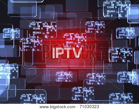Iptv Screen Concept