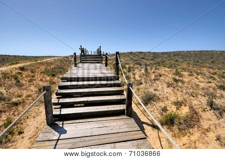 Algarve Beach Entrance