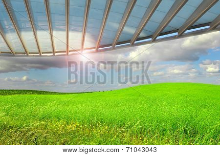Green Fields Wallpaper