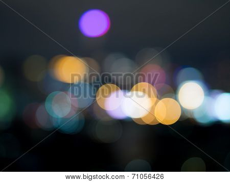 Blur Light Form Building