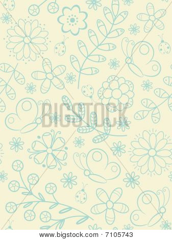 Fiore Seamless Pattern