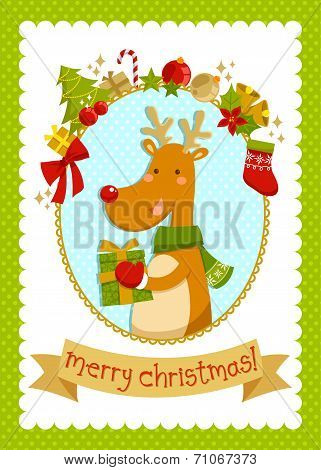 designed Charistmas card