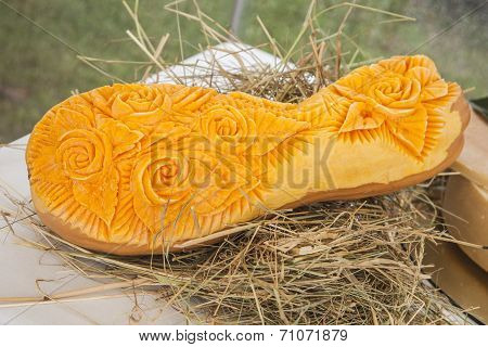 Decorated Pumpkin
