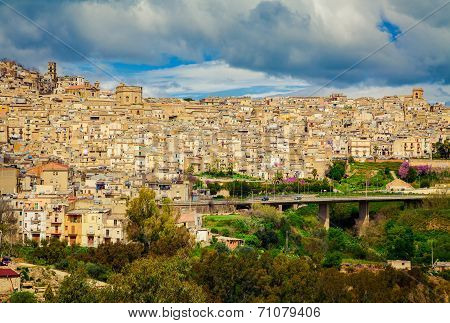 Residential Architecture At Caltagirone