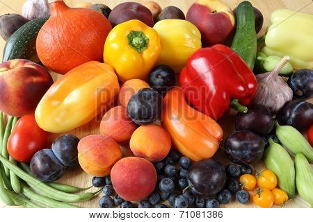 Fruits And Vegetables.