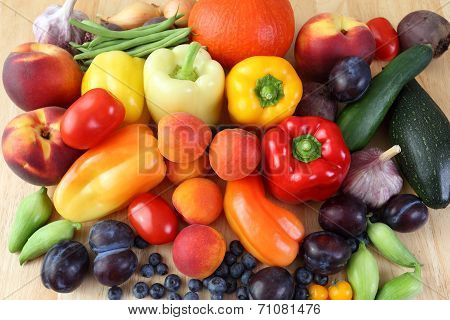 Fruits And Vegetables.