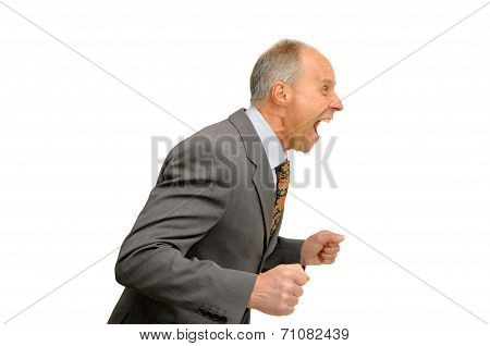 Angry Businessman