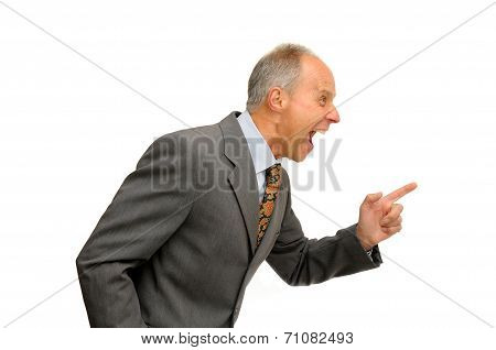 Angry Businessman